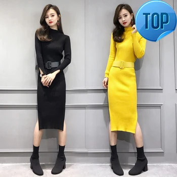 European Newest 2020 Long Sleeve Autumn Winter Dress Women Party Dresses Office Dress Turtleneck Elegant Vestidos LX1499 es
European Newest 2020 Long Sleeve Autumn Winter Dress Women Party Dresses Office Dress Turtleneck Elegant Vestidos LX1499 es