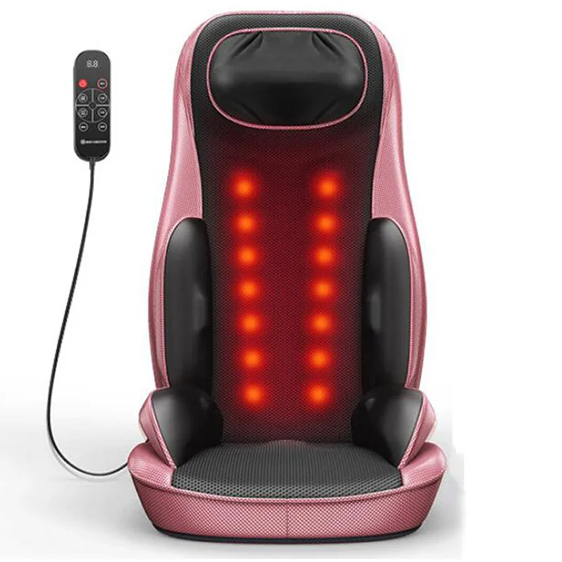 Vibrating Electric Cervical Neck Back Body Household Massage Chair Massage Pad Muscle Stimulator with Heating Device 220V
Vibrating Electric Cervical Neck Back Body Household Massage Chair Massage Pad Muscle Stimulator with Heating Device 220V