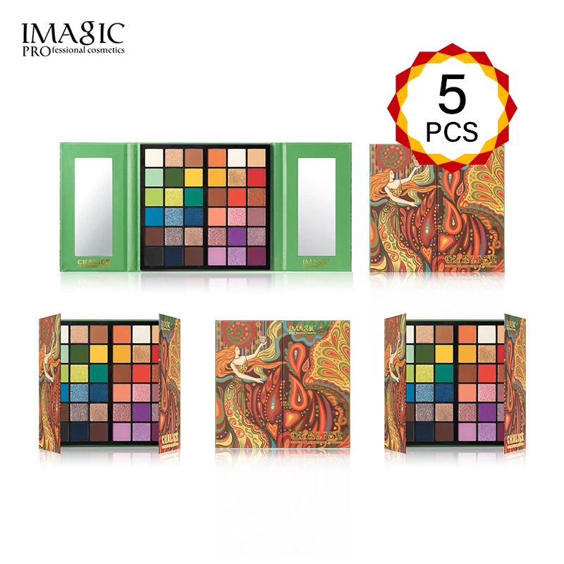 IMAGIC 5PCS 2020 Latest DesignCosmetics Pearlescent Eye Shadow Shimmer Waterproof Eye Shadow Tray High-end Pigment Eye Shadow
IMAGIC 5PCS 2020 Latest DesignCosmetics Pearlescent Eye Shadow Shimmer Waterproof Eye Shadow Tray High-end Pigment Eye Shadow