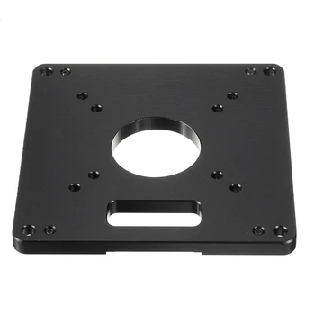 Simple Type Aluminum Alloy Router Table Insert Plate for Woodworking Makita Router Trimmer 120x120x8mm
Simple Type Aluminum Alloy Router Table Insert Plate for Woodworking Makita Router Trimmer 120x120x8mm