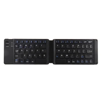 Portable English bluetooth Wireless Keyboard Mini Folding Wireless Keypad For IOS Android Windows ipad Tablet phone
Portable English bluetooth Wireless Keyboard Mini Folding Wireless Keypad For IOS Android Windows ipad Tablet phone