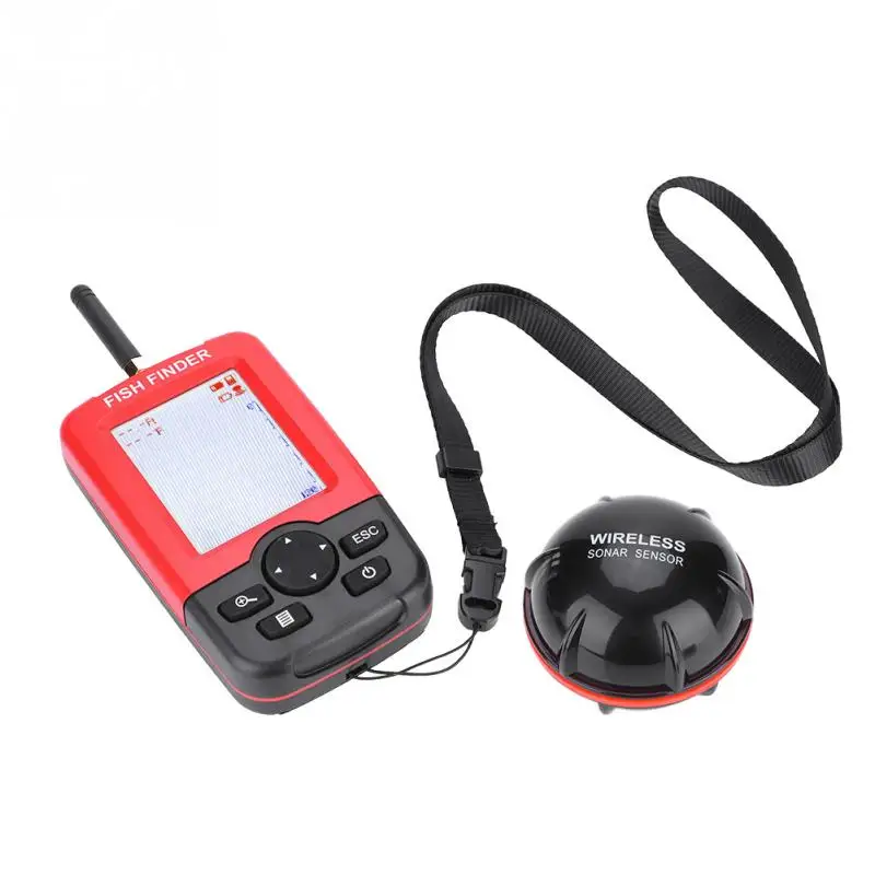 Portable Fish Finder 40m Depth 100M Wireless 125KHZ Sonar Sensor Transducer Detector Fishfinder Echo Sounder For Outdoor Fishing
Portable Fish Finder 40m Depth 100M Wireless 125KHZ Sonar Sensor Transducer Detector Fishfinder Echo Sounder For Outdoor Fishing