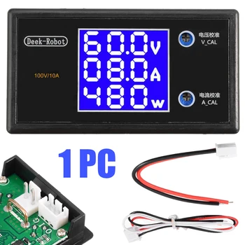 Pohiks 1pc New DC 10A 100V 1000W Volt Detector Tester Professional Digital LCD Voltmeter Wattmeter Current Power Meters
Pohiks 1pc New DC 10A 100V 1000W Volt Detector Tester Professional Digital LCD Voltmeter Wattmeter Current Power Meters