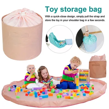 Children Play Mat Outdoor Container Drawstring Design Waterproof Large Capacity Toy Storage Bag Travel Quick Organizer Portable
Children Play Mat Outdoor Container Drawstring Design Waterproof Large Capacity Toy Storage Bag Travel Quick Organizer Portable