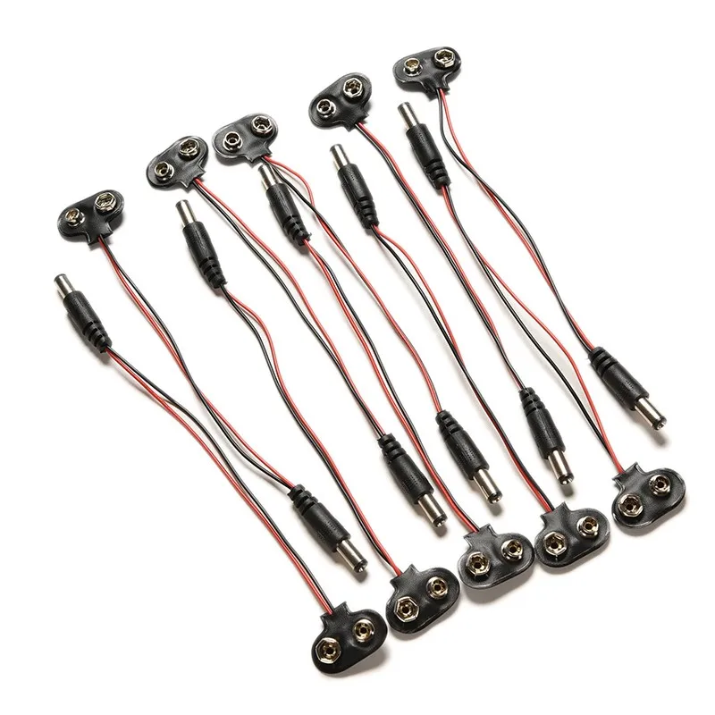 1/2/3/5/10PCS 9V DC Battery Power Cable Plug Clip Barrel Jack Connector for DIY I T type Wholesale
1/2/3/5/10PCS 9V DC Battery Power Cable Plug Clip Barrel Jack Connector for DIY I T type Wholesale