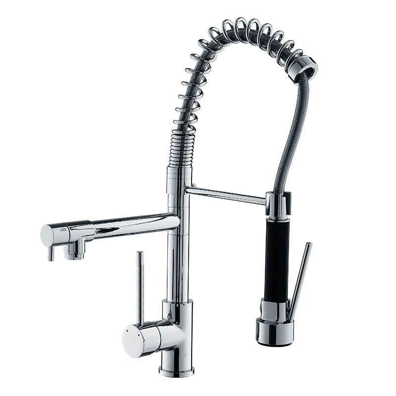 Saeuwtowy Chrome Thermostatic Kitchen Spring Faucet Deck Mounted One Hole One Handle Brass Mixer Tap Cold And Hot Water Tap
Saeuwtowy Chrome Thermostatic Kitchen Spring Faucet Deck Mounted One Hole One Handle Brass Mixer Tap Cold And Hot Water Tap