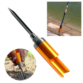Outdoor Fishing Rod Pole Holder Aluminium Alloy Ground Support Stand Fishing Rod Holders Quick Stable Attachment
Outdoor Fishing Rod Pole Holder Aluminium Alloy Ground Support Stand Fishing Rod Holders Quick Stable Attachment