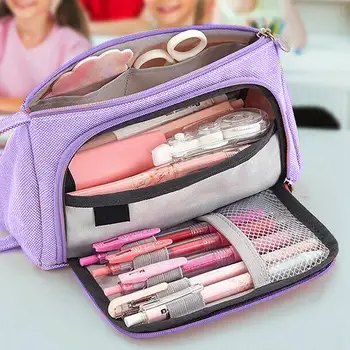 Multi-Function Large-Capacity Bag Candy Color Cotton And Linen Simple Small Fresh Stationery Storage Bag
Multi-Function Large-Capacity Bag Candy Color Cotton And Linen Simple Small Fresh Stationery Storage Bag