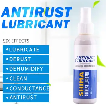 Door Rust Metal Surface Chrome Preventive Lubricant Car Rust Remover Spray Maintenance Cleaning To Remove Restore Gloss 120ML
Door Rust Metal Surface Chrome Preventive Lubricant Car Rust Remover Spray Maintenance Cleaning To Remove Restore Gloss 120ML