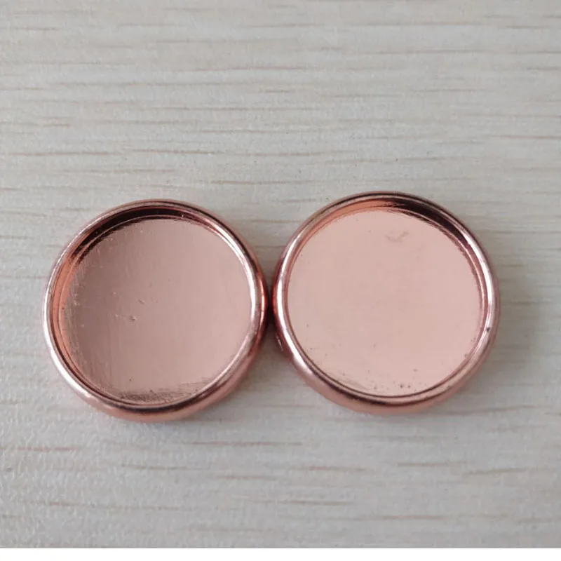 28mm 30PCSMushroom hole plastic button rose gold loose-leaf coil 360 degree flip disc buckle 
28mm 30PCSMushroom hole plastic button rose gold loose-leaf coil 360 degree flip disc buckle