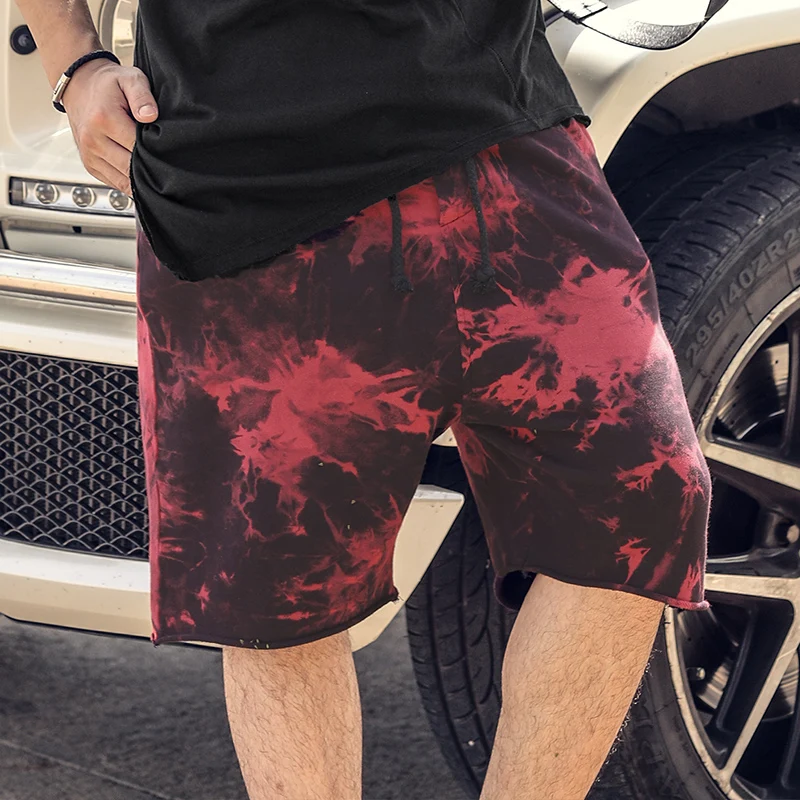 Men Tie Dye Sports Sweat Shorts Cotton Side Pocket Hipster French Terry Elastic Waist k1018-3
Men Tie Dye Sports Sweat Shorts Cotton Side Pocket Hipster French Terry Elastic Waist k1018-3