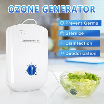 Portable 400mg/h Ozone Generator Air Purifier Sterilizer Machine with Timer for Car Fruits Clothing Fridge Home Sterilization
Portable 400mg/h Ozone Generator Air Purifier Sterilizer Machine with Timer for Car Fruits Clothing Fridge Home Sterilization