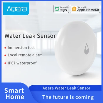 Aqara Water Sensor IP67 Water Immersing Detector for Mijia Smart Home Remote Alarm Security work with the Aqara Hub
Aqara Water Sensor IP67 Water Immersing Detector for Mijia Smart Home Remote Alarm Security work with the Aqara Hub