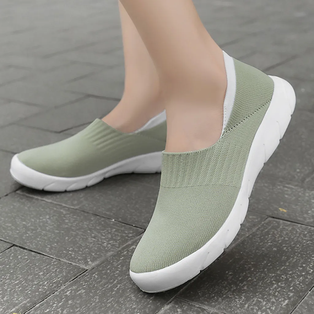 SAGACE Women Mesh Sneakers Autumn Flat Shoe Shallow Knit Elastic Breathable Casual Walking Vulcanize Shoes Female
SAGACE Women Mesh Sneakers Autumn Flat Shoe Shallow Knit Elastic Breathable Casual Walking Vulcanize Shoes Female