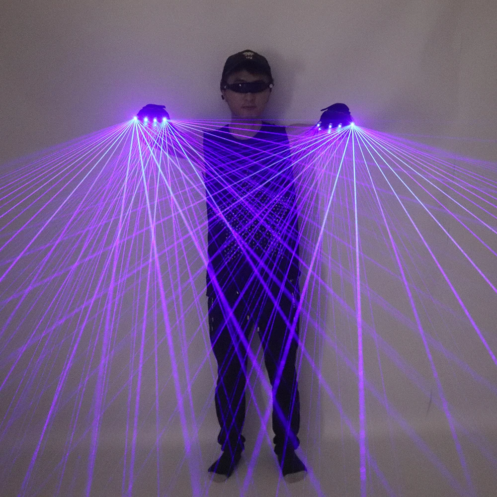 High Quality 2 in 1 Blue Laser Gloves LED Laser Multi-ray Gloves DJ Singer Robot Bar Disco Nightclub Laser Show Props
High Quality 2 in 1 Blue Laser Gloves LED Laser Multi-ray Gloves DJ Singer Robot Bar Disco Nightclub Laser Show Props