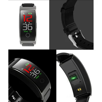 Waterproof Health Sport Bracelet Activity Track Color Screen Smart Watch
Waterproof Health Sport Bracelet Activity Track Color Screen Smart Watch