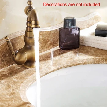 360 Swivel Home Multifunction Bathroom Antique Brass Mixer Tap Easy Install Sink Retro Solid Kitchen Faucet Washbasin
360 Swivel Home Multifunction Bathroom Antique Brass Mixer Tap Easy Install Sink Retro Solid Kitchen Faucet Washbasin