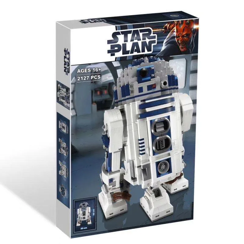 05043 Lepining star Wars BB-8 Print Space The R2-D2 Robot Model Building Block Sets 2127pcs Bricks Toys 10225 75187
05043 Lepining star Wars BB-8 Print Space The R2-D2 Robot Model Building Block Sets 2127pcs Bricks Toys 10225 75187