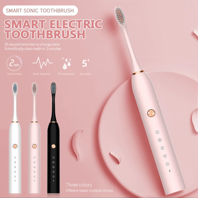 Shop Generic Super Sonic Electric Toothbrushes Smart Sonic Vibration