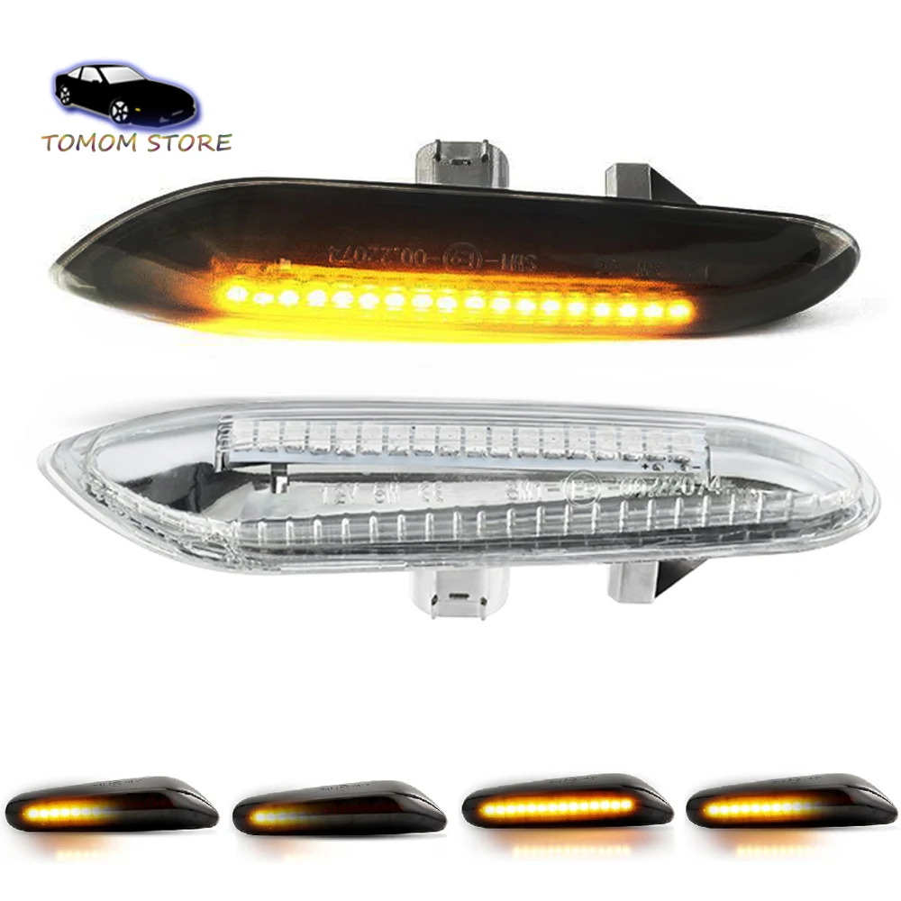 2x Dynamic LED Light Side Marker For BMW X1 X3 X5 E83 E84 E53 E46 E60 E61 E81 E82 E87 E88 E90 E91 E92 E93 Indicator Lamp
2x Dynamic LED Light Side Marker For BMW X1 X3 X5 E83 E84 E53 E46 E60 E61 E81 E82 E87 E88 E90 E91 E92 E93 Indicator Lamp