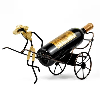Tricycle Style Wine Racks Handmade Plating Beer Whisky Bottles Holder Decor Shelf Display
Tricycle Style Wine Racks Handmade Plating Beer Whisky Bottles Holder Decor Shelf Display