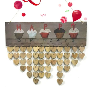 1Pc Home Hanging Decor Gifts DIY Wall Calendar Cake Happy Birthday Printed Wooden Calendar Sign Special Dates Reminder Board
1Pc Home Hanging Decor Gifts DIY Wall Calendar Cake Happy Birthday Printed Wooden Calendar Sign Special Dates Reminder Board
