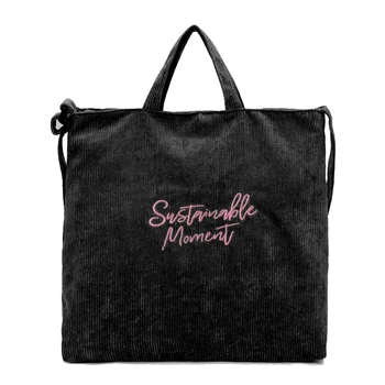 Women Corduroy Canvas Casual Shoulder Bag Shopping Bag Crossbody Fashion Retro Literary Embroidery Letter Handbag
Women Corduroy Canvas Casual Shoulder Bag Shopping Bag Crossbody Fashion Retro Literary Embroidery Letter Handbag