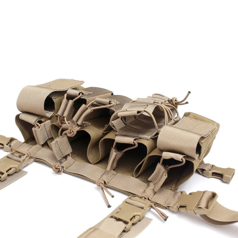 Two-way Pocket Pocket Vest Chest Set Radio Harness Chest Bag Men's And Women's tTctical Breastplate Suit
Two-way Pocket Pocket Vest Chest Set Radio Harness Chest Bag Men's And Women's tTctical Breastplate Suit