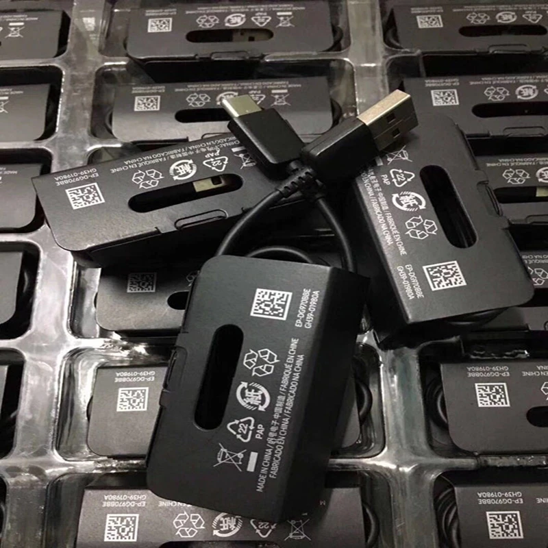 50pcs/lot USB Chargeur Type-C Original Charing Data Sync Cable For Samsung S10 S10e S9 S8 Note 7 Phone Charge Wire 1.2M USB Cord
50pcs/lot USB Chargeur Type-C Original Charing Data Sync Cable For Samsung S10 S10e S9 S8 Note 7 Phone Charge Wire 1.2M USB Cord