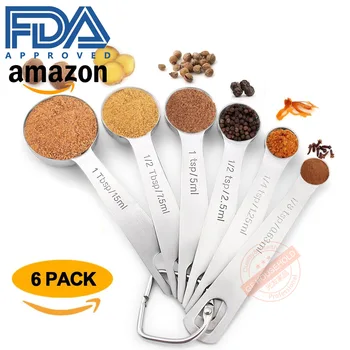 Baking Scale Amount Spoon Stainless Steel Round Amount Spoon 6 Paper Set Baking Seasoning Spoon Coffee Spoon Amount Spoon Suit
Baking Scale Amount Spoon Stainless Steel Round Amount Spoon 6 Paper Set Baking Seasoning Spoon Coffee Spoon Amount Spoon Suit