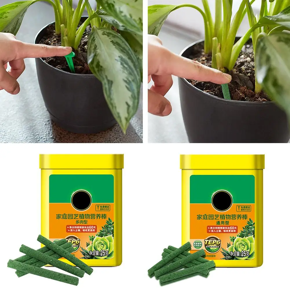 Indoor Plant Fertilizer Fertilizing Spikes for Give Continuous Feeding to all Flowering and Foliage Houseplants | Дом и сад