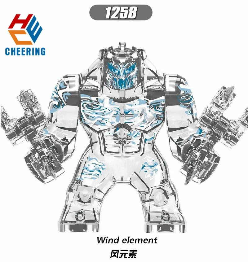 Single Sale Building Blocks 4 Element Earth Water Wind Fire Elemental Super Heroes 7Cm Big Models Toys Gift For Children XH 1258
Single Sale Building Blocks 4 Element Earth Water Wind Fire Elemental Super Heroes 7Cm Big Models Toys Gift For Children XH 1258