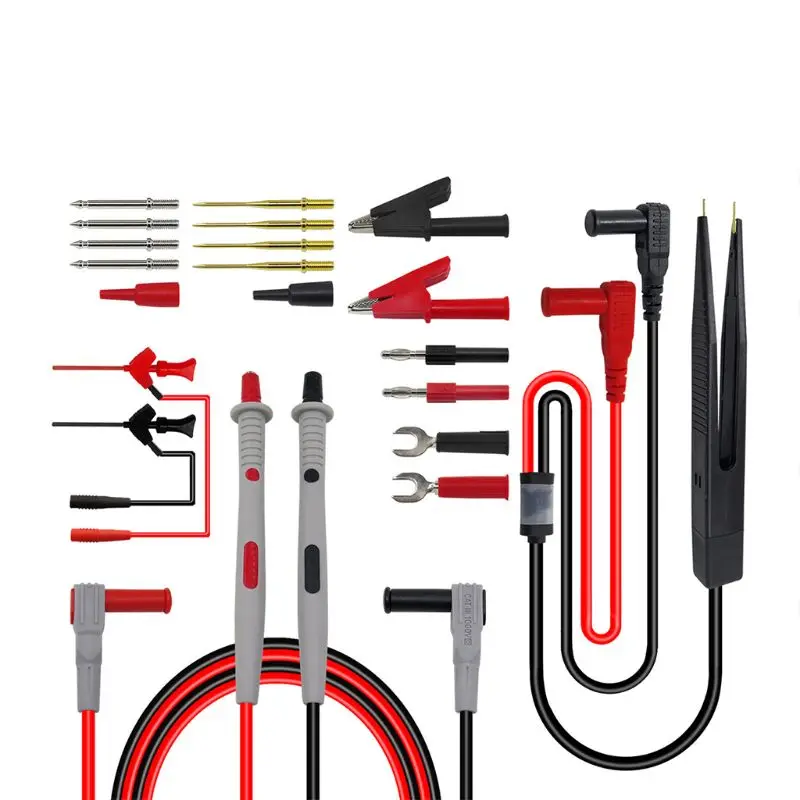 Digital Multimeter Probes Test Probes Leads Replaceable Needles Kits Clearance Cable Wire Tips Alligator Clip
Digital Multimeter Probes Test Probes Leads Replaceable Needles Kits Clearance Cable Wire Tips Alligator Clip