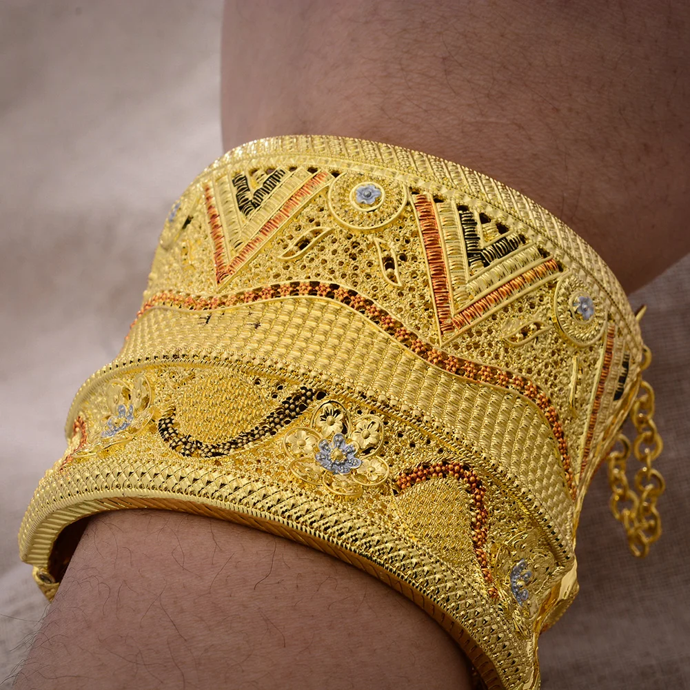 Indian luxury Dubai Gold Color Bracelet Bangles For Women Girls African wedding Jewelry Bride Multicolor Bracelet For women
Indian luxury Dubai Gold Color Bracelet Bangles For Women Girls African wedding Jewelry Bride Multicolor Bracelet For women