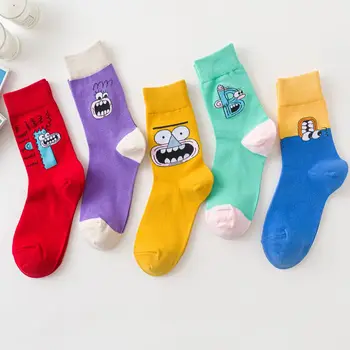 Cartoon Cotton Novelty Socks Women's Casual Harajuku Socks Men Funny Happy Cute Korean Style Japanese Streetwear Comfortable Hot
Cartoon Cotton Novelty Socks Women's Casual Harajuku Socks Men Funny Happy Cute Korean Style Japanese Streetwear Comfortable Hot