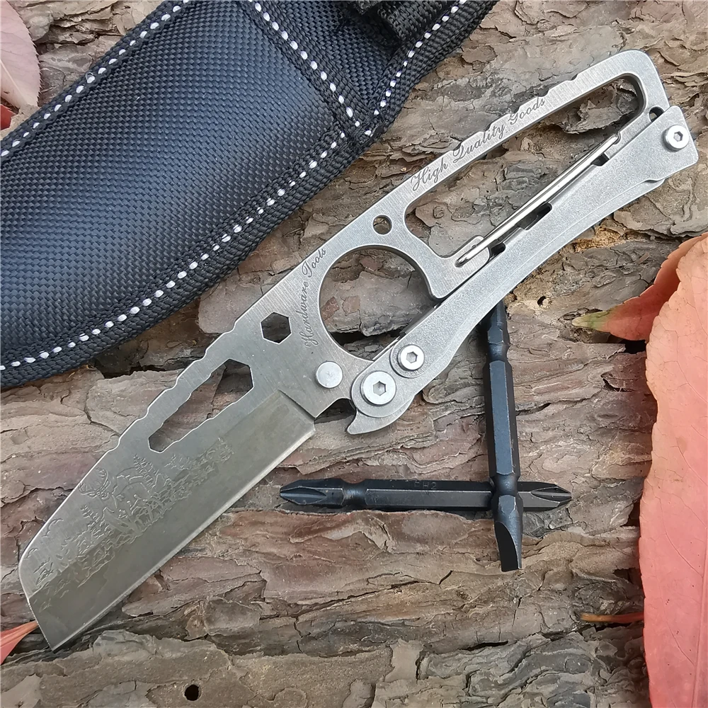 Фото Открытый Тактический Кемпинг Охота Выживание карманный нож с фиксированным