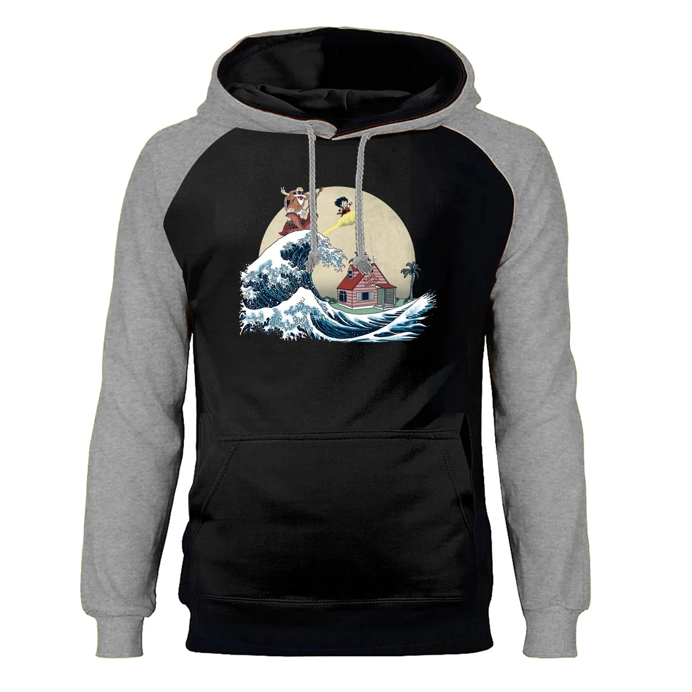 Dragon Ball Anime Hoodies Men Great Retro Wave Japan Anime Vaporwave Kanagawa Hooded Sweatshirts Raglan Master Roshi Streetwear
Dragon Ball Anime Hoodies Men Great Retro Wave Japan Anime Vaporwave Kanagawa Hooded Sweatshirts Raglan Master Roshi Streetwear