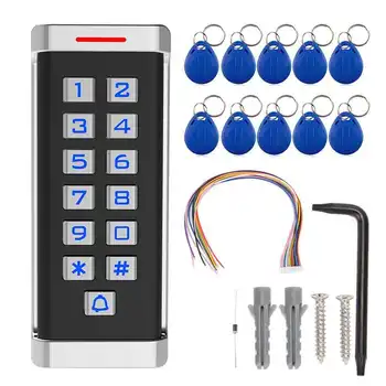 125KHz 2000 Users Wiegand 26 RFID Security Door Access Control Keypad 
125KHz 2000 Users Wiegand 26 RFID Security Door Access Control Keypad