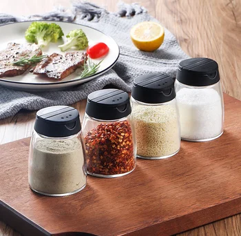 Kitchen Utensils, Multi Function Seasoning Bottles, Double Lid Glass Barbecue Condiment Pot, Condiment Pot, Color random
Kitchen Utensils, Multi Function Seasoning Bottles, Double Lid Glass Barbecue Condiment Pot, Condiment Pot, Color random