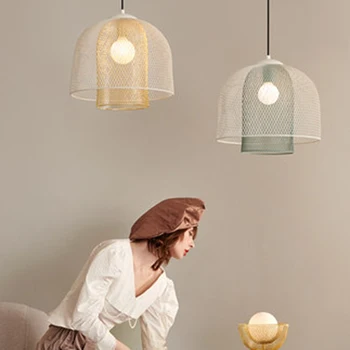 Nordic LED Iron Grid Pendant Lights Lighting Modern Indoor Decor Loft Lamp Cafe Restaurant Study Bedroom Bedside Light Fixtures
Nordic LED Iron Grid Pendant Lights Lighting Modern Indoor Decor Loft Lamp Cafe Restaurant Study Bedroom Bedside Light Fixtures