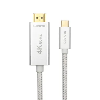 Type C to HDMI 4K 60HZ High Definition Conversion Cable USB C To Hdmi 2.0 Cable for Sumsang S8 for Macbook Adapter Cable
Type C to HDMI 4K 60HZ High Definition Conversion Cable USB C To Hdmi 2.0 Cable for Sumsang S8 for Macbook Adapter Cable