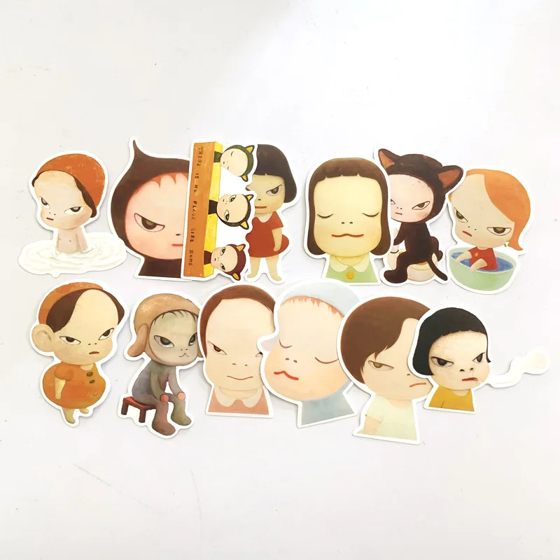 13Pcs Nara Yoshitomo Stickers For Suitcase Skateboard Laptop Luggage Fridge Phone Car Styling DIY Decal Sticker
13Pcs Nara Yoshitomo Stickers For Suitcase Skateboard Laptop Luggage Fridge Phone Car Styling DIY Decal Sticker