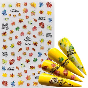 12.2x7.5cm 1 Sheet Nail Art 3D Decal Autumn Theme Nail Sliders Decor Tips Maple Leaf Pattern Sticker For Nail Beauty Care
12.2x7.5cm 1 Sheet Nail Art 3D Decal Autumn Theme Nail Sliders Decor Tips Maple Leaf Pattern Sticker For Nail Beauty Care