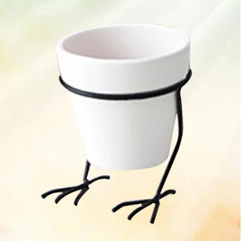 Creative Flowerpot Chicken Feet Iron Frame Coarse Pottery Flower Pot Simple Succulent Flower Basin Absorbent Flowerpot - Small S
Creative Flowerpot Chicken Feet Iron Frame Coarse Pottery Flower Pot Simple Succulent Flower Basin Absorbent Flowerpot - Small S