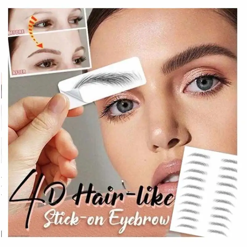 Eyebrows Tattoo Sticker Magic Make-up Swatch Stencil Sticker Waterproof Lasting based Tattoo Sticker Eyebrow Sticker Supplies
Eyebrows Tattoo Sticker Magic Make-up Swatch Stencil Sticker Waterproof Lasting based Tattoo Sticker Eyebrow Sticker Supplies
