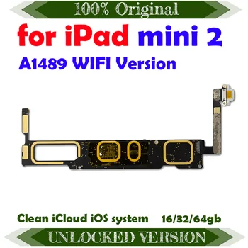 A1489 Clean iCloud Unlocked Mainboard For iPad Mini 2 Motherboard WIFI Version Full Chips Logic Board
A1489 Clean iCloud Unlocked Mainboard For iPad Mini 2 Motherboard WIFI Version Full Chips Logic Board