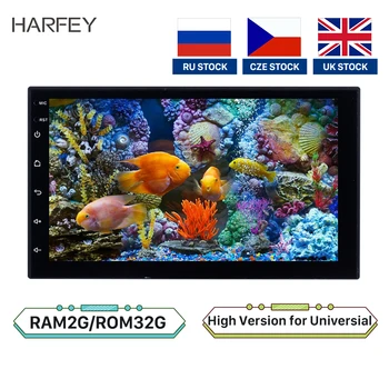 Harfey Car Universal 2Din Android 8.1 Stereo Radio HD Navi 7" GPS Multimedia Player For VW Nissan Kia Bluetooth Autoradio 2+32GB
Harfey Car Universal 2Din Android 8.1 Stereo Radio HD Navi 7" GPS Multimedia Player For VW Nissan Kia Bluetooth Autoradio 2+32GB