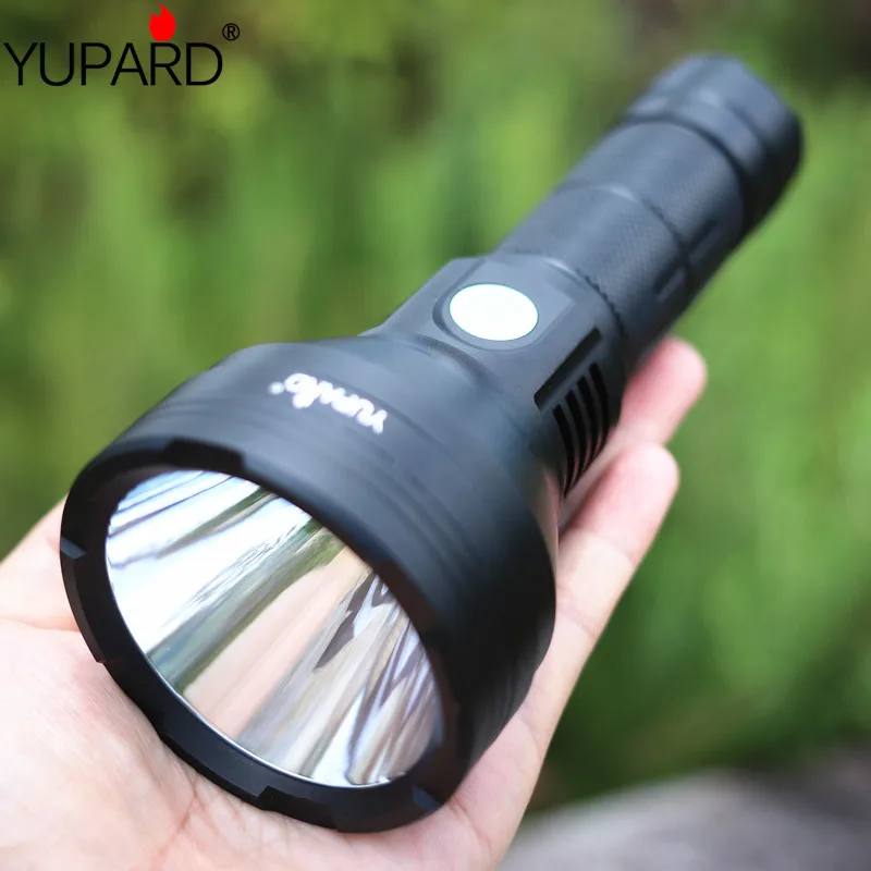 YUPARD Powerful power portable Tactical XHP50 LED Flashlight USB Rechargeable Torch Waterproof Lamp Super Bright Lantern
YUPARD Powerful power portable Tactical XHP50 LED Flashlight USB Rechargeable Torch Waterproof Lamp Super Bright Lantern