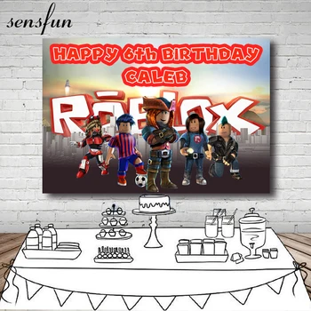 Sensfun Roblox Backdrops For Photo Studio Game Theme Boys Birthday Party Photography Backgrounds Custom Photo Booth Banner
Sensfun Roblox Backdrops For Photo Studio Game Theme Boys Birthday Party Photography Backgrounds Custom Photo Booth Banner