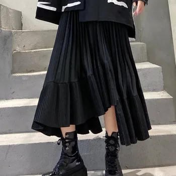 iMucci 2020 Spring Street Style Ruffled Half-length Pleated Skirt High Waist loose Fashion Irregular Pleated Skirt tide TM1041
iMucci 2020 Spring Street Style Ruffled Half-length Pleated Skirt High Waist loose Fashion Irregular Pleated Skirt tide TM1041